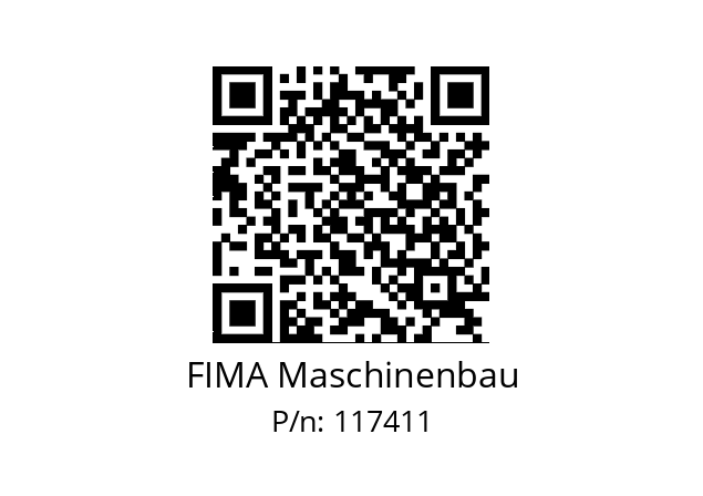   FIMA Maschinenbau 117411