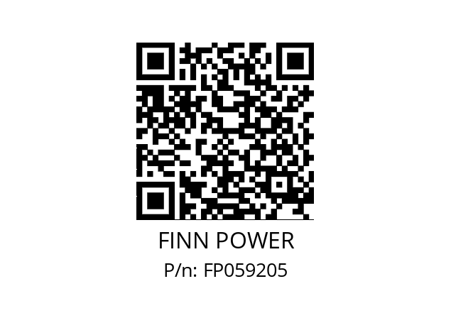   FINN POWER FP059205