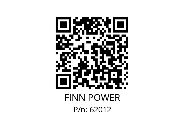   FINN POWER 62012