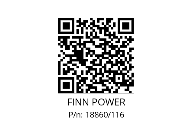   FINN POWER 18860/116