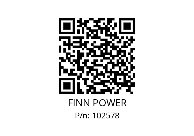   FINN POWER 102578