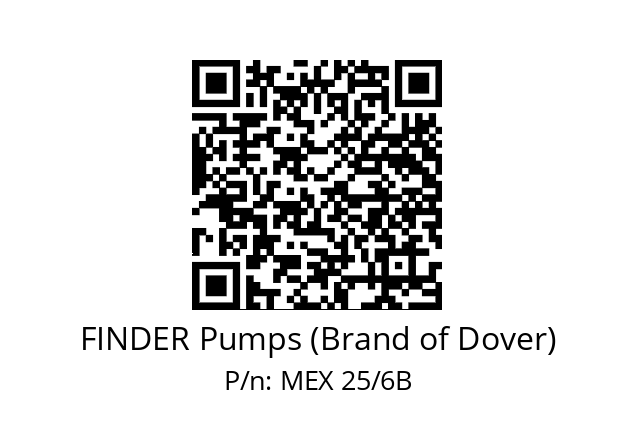   FINDER Pumps (Brand of Dover) MEX 25/6B