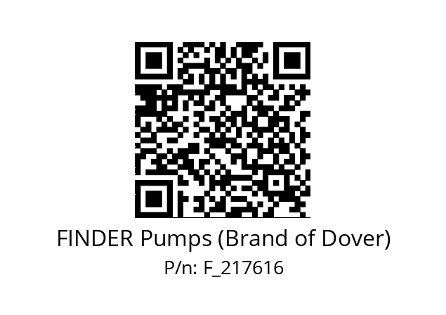   FINDER Pumps (Brand of Dover) F_217616