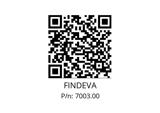   FINDEVA 7003.00