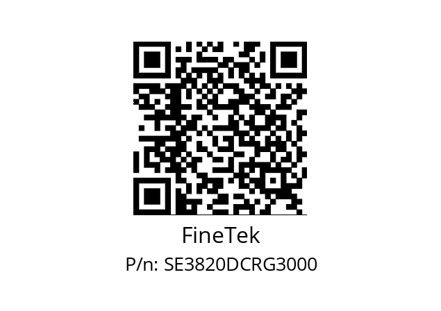   FineTek SE3820DCRG3000