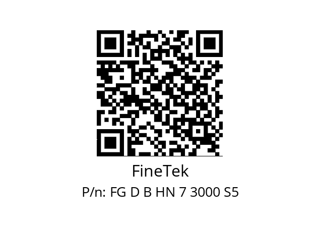   FineTek FG D B HN 7 3000 S5