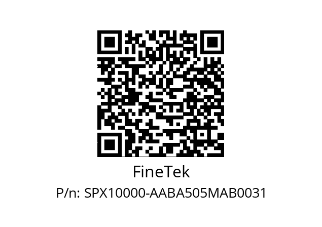  SP200-0-BT-P-2 FineTek SPX10000-AABA505MAB0031