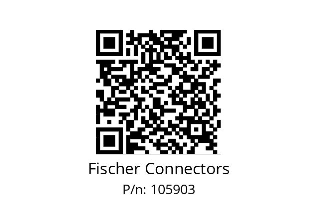   Fischer Connectors 105903