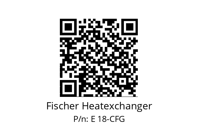   Fischer Heatexchanger Е 18-CFG