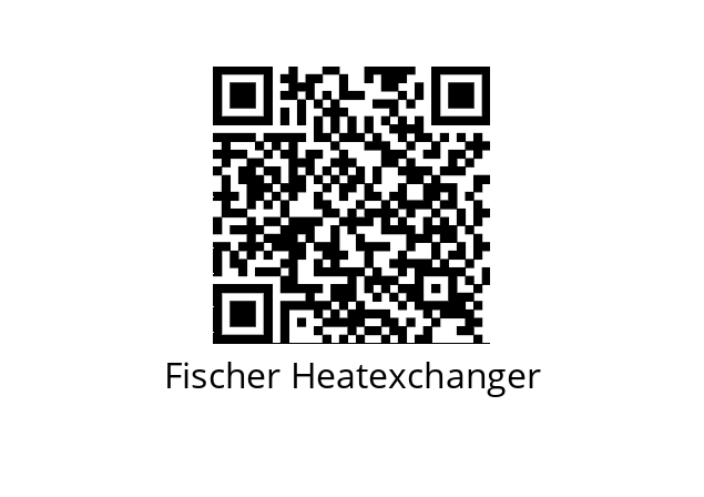  E61 Fischer Heatexchanger 