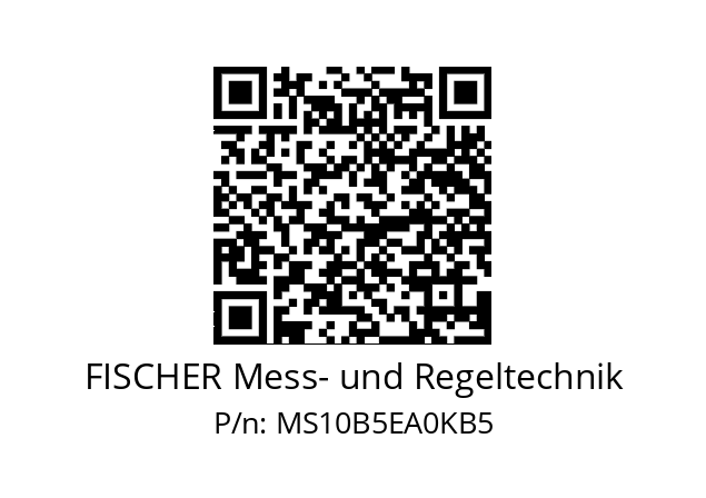   FISCHER Mess- und Regeltechnik MS10B5EA0KB5