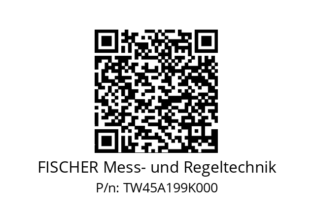   FISCHER Mess- und Regeltechnik TW45A199K000