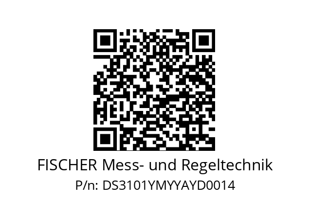   FISCHER Mess- und Regeltechnik DS3101YMYYAYD0014