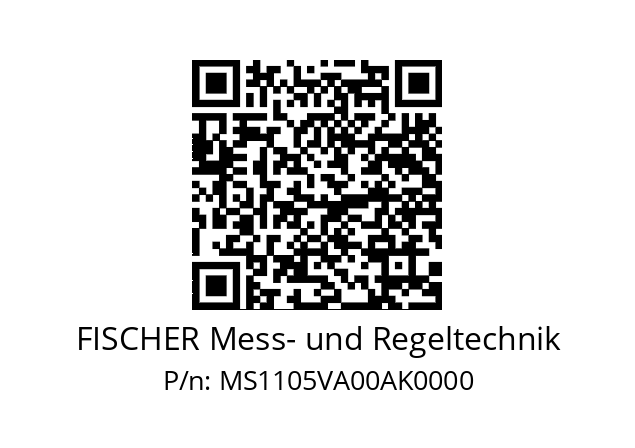   FISCHER Mess- und Regeltechnik MS1105VA00AK0000