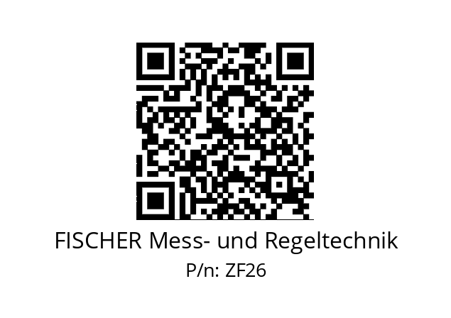   FISCHER Mess- und Regeltechnik ZF26