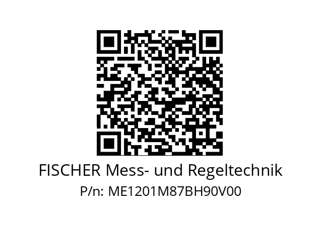   FISCHER Mess- und Regeltechnik ME1201M87BH90V00