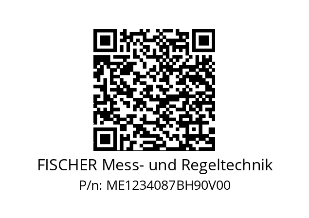   FISCHER Mess- und Regeltechnik ME1234087BH90V00