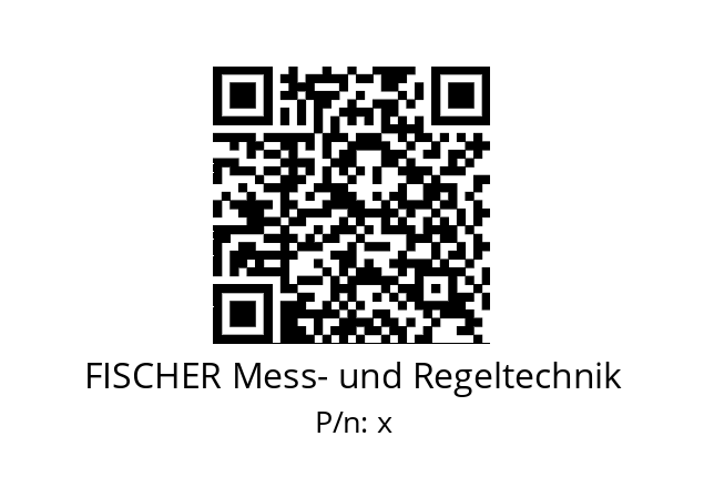   FISCHER Mess- und Regeltechnik x