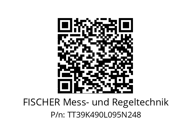   FISCHER Mess- und Regeltechnik TT39K490L095N248