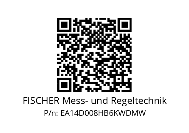   FISCHER Mess- und Regeltechnik EA14D008НВ6KWDMW