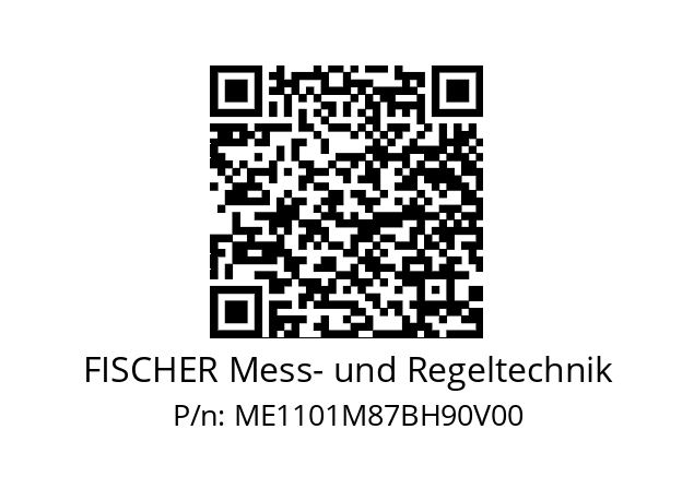   FISCHER Mess- und Regeltechnik ME1101M87BH90V00