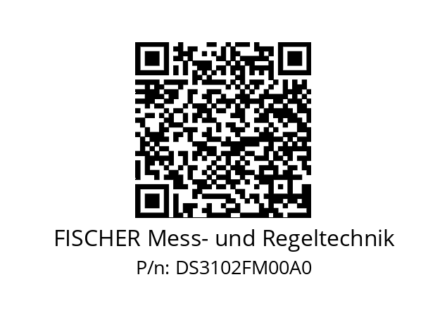   FISCHER Mess- und Regeltechnik DS3102FM00A0