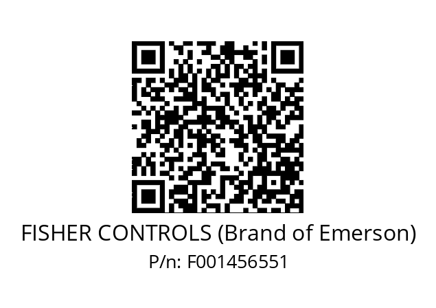   FISHER CONTROLS (Brand of Emerson) F001456551