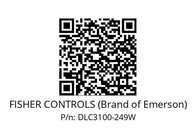   FISHER CONTROLS (Brand of Emerson) DLC3100-249W