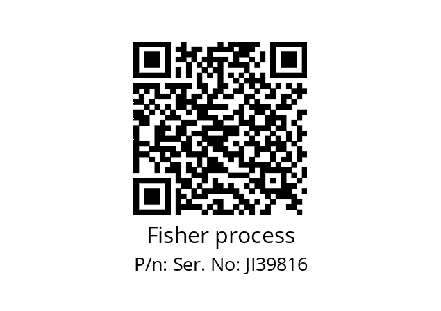   Fisher process Ser. No: JI39816