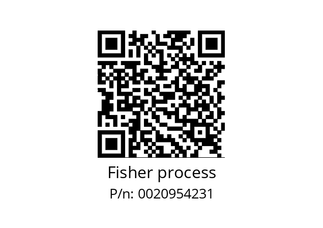   Fisher process 0020954231