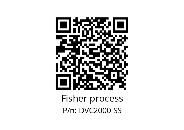   Fisher process DVC2000 SS