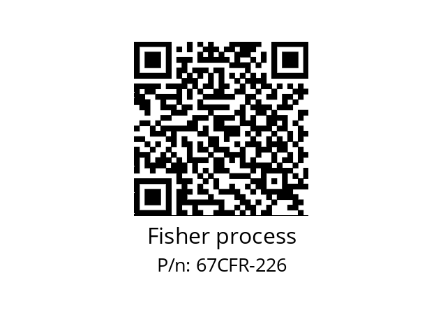   Fisher process 67CFR-226