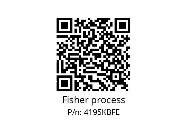   Fisher process 4195KBFE