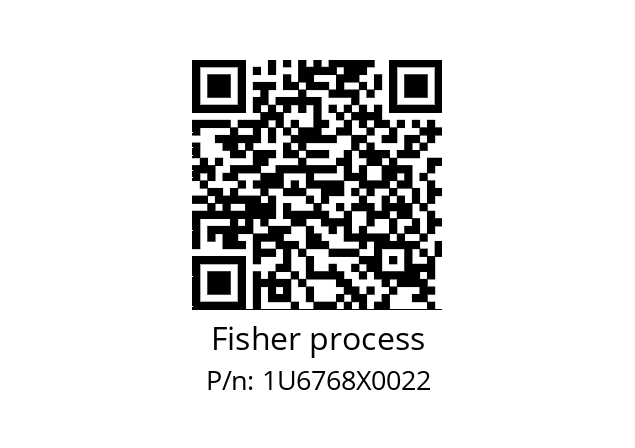   Fisher process 1U6768X0022