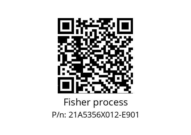   Fisher process 21A5356X012-E901