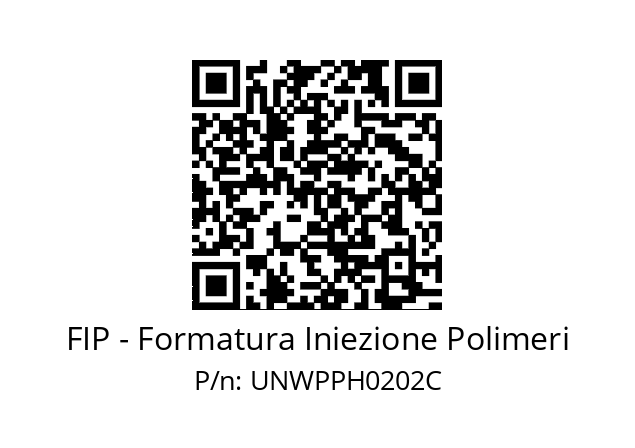   FIP - Formatura Iniezione Polimeri UNWPPH0202C