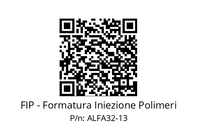   FIP - Formatura Iniezione Polimeri ALFA32-13