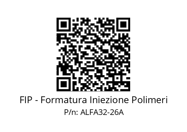   FIP - Formatura Iniezione Polimeri ALFA32-26A