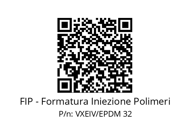   FIP - Formatura Iniezione Polimeri VXEIV/EPDM 32