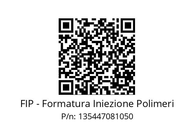   FIP - Formatura Iniezione Polimeri 135447081050