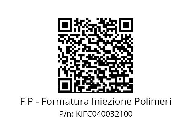   FIP - Formatura Iniezione Polimeri KIFC040032100