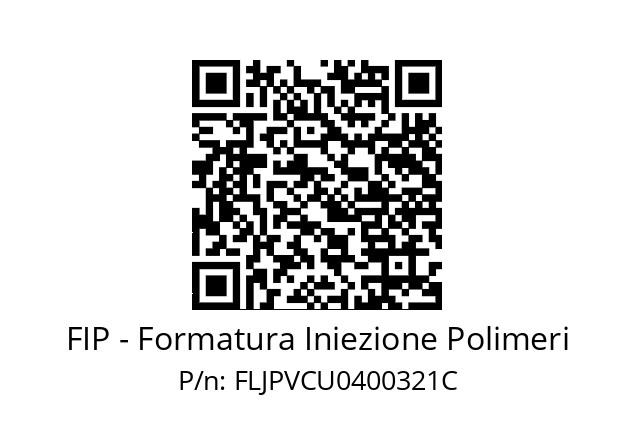   FIP - Formatura Iniezione Polimeri FLJPVCU0400321C