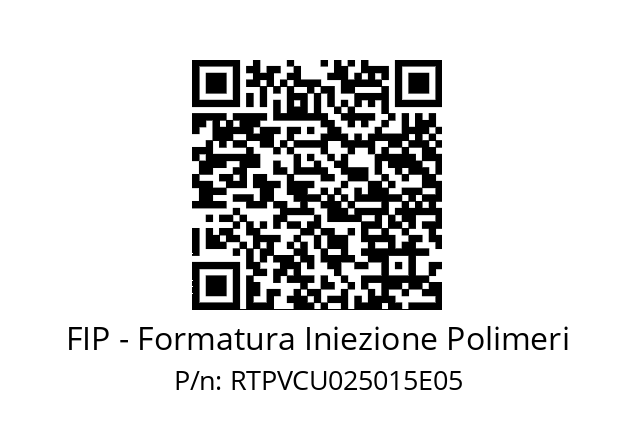   FIP - Formatura Iniezione Polimeri RTPVCU025015E05