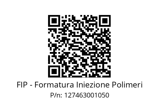   FIP - Formatura Iniezione Polimeri 127463001050