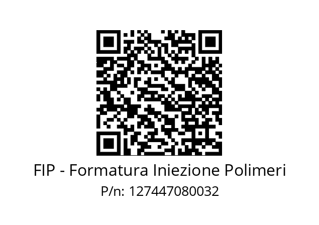   FIP - Formatura Iniezione Polimeri 127447080032