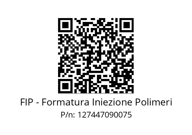   FIP - Formatura Iniezione Polimeri 127447090075