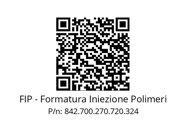   FIP - Formatura Iniezione Polimeri 842.700.270.720.324