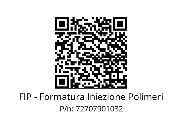   FIP - Formatura Iniezione Polimeri 72707901032