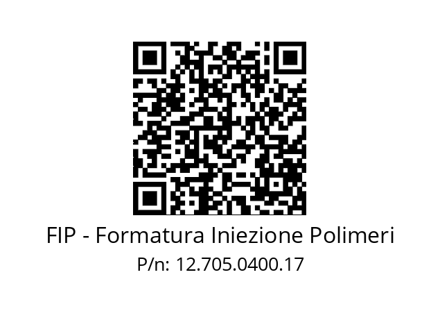   FIP - Formatura Iniezione Polimeri 12.705.0400.17