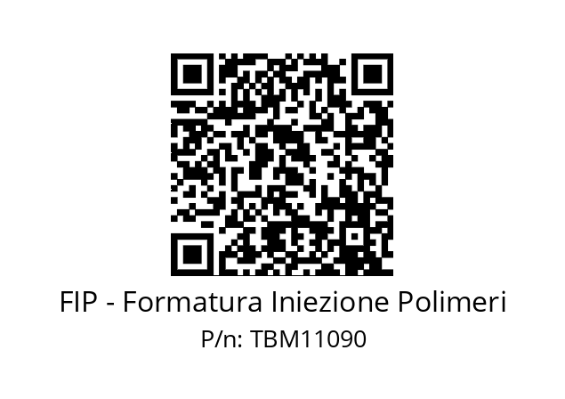   FIP - Formatura Iniezione Polimeri TBM11090